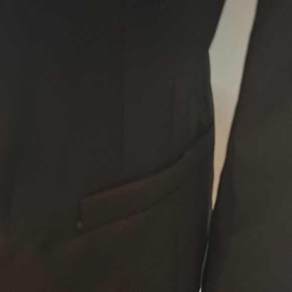 Nicole Miller black open silver button blazer Size S NWOT - Picture 3 of 12